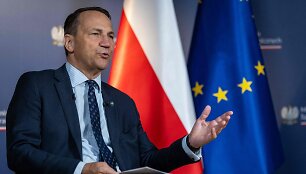 Radoslawas Sikorskis / WOJTEK RADWANSKI / AFP