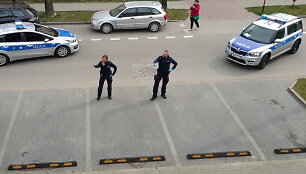 Policininkų &scaron;okis Lenkijoje