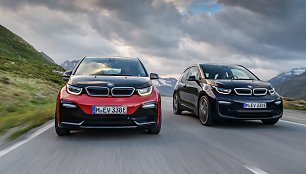 BMW i3 ir naujasis BMW i3s