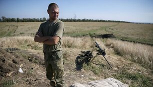 Ukrainos karys netoli Luhansko
