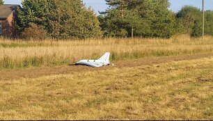 Vienas i&scaron; Lenkijoje nukritusių dronų, Mni&scaron;kove, &scaron;alia Sulejovo