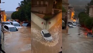Potvyniai Ispanijoje