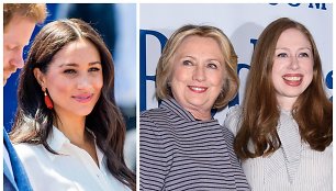 Meghan Markle, Hillary Clinton, Chelsea Clinton