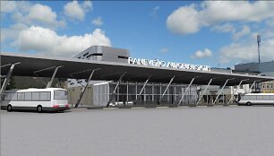 Panevėžio autobusų stoties vizualizacija