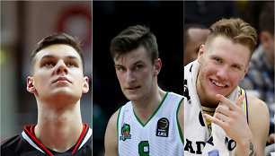 D.Sirvydis, M.Jogėla ir I.Brazdeikis dalyvaus NBA naujokų biržoje