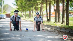 Akcijos &bdquo;Atsikratyk stereotipų&ldquo; fotosesijos kadras