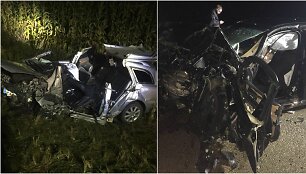 Automobiliai po avarijos