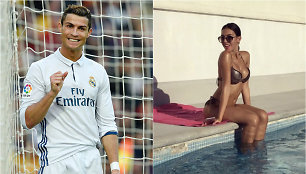 Cristiano Ronaldo ir Georgina Rodriguez