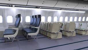HAECO krovinių moduliai salone su keleivinėmis sėdynėmis