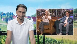 Vytautas Mikaitis su mama