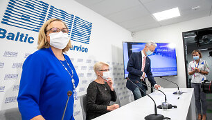 Laimutė Visockienė, Neringa Venckienė, Eduardas Vaitkus