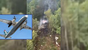 Rusijoje sudužo keleivinis lėktuvas &bdquo;Antonov-24&ldquo;