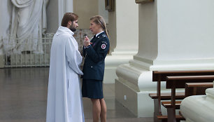 Šv. Mišios už policiją