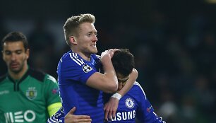 Andre Schurrle ir Cescas Fabregasas