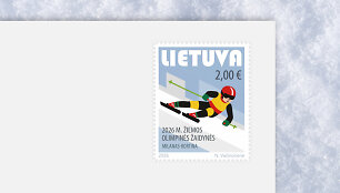 Pa&scaron;to ženklas &bdquo;2026 m. žiemos olimpinės žaidynės&ldquo;