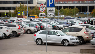 Automobilių stovėjimo aikštelės ženklas