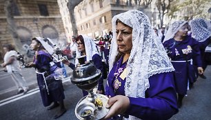 Peru katalikų procesija