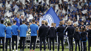 &bdquo;Leicester City&ldquo; &scaron;venčia &bdquo;Premier&ldquo; lygos titulą