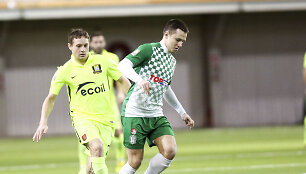 Aleksandras Byčenokas (kairėje) ir Tautvydas Elio&scaron;ius