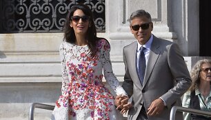 George'as Clooney ir Amal Alamuddin 