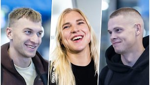 Andrius Šidlauskas, Rūta Meilutytė ir Danas Rapšys