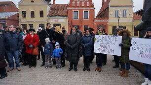 Mitingas Kėdainiuose