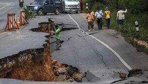 Žemės drebėjimo padariniai Tailande