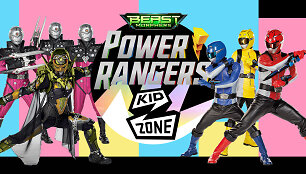 Sukurk komiksą su &bdquo;Power Rangers&ldquo; ir laimėk žaidimo konsolę!