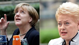 Angela Merkel ir Dalia Grybauskaitė