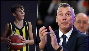 Lukas ir &Scaron;arūnas Jasikevičiai