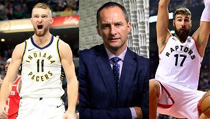 Domantas Sabonis, Artūras Karnišovas, Jonas Valančiūnas