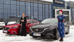 Atnaujintą „Mazda6“ Lietuvoje pristatė japoniški personažai