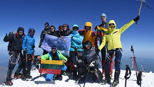 „Narsuolių“ komandos kopimas į Elbrusą