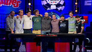 WSOP finalininkai