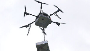 Picą gabenantis dronas Naujoje Zelandijoje 