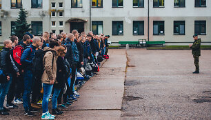 Į Kunigaik&scaron;čio Vaidoto mechanizuotąjį pėstininkų batalioną Rukloje atvyko 451 &scaron;auktinis