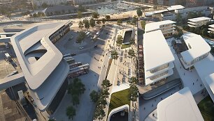 &bdquo;Zaha Hadid Architects&ldquo; rengs Talino uosto plėtros planą