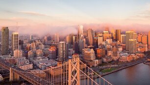 &bdquo;Facebook&ldquo; i&scaron;sinuomojo biurų patalpas dangoraižyje San Fransiske