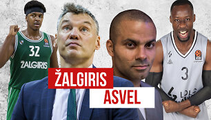 &bdquo;Eurolygos diena": &bdquo;Žalgiris&ldquo; prie&scaron; ASVEL
