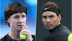 Ričardas Berankis ir Rafaelis Nadalis