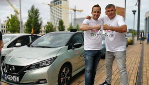 Elektromobilių lenktynėse startuoja &bdquo;Ivuana-15min GAZAS&ldquo; komanda: Dovydas Brazys ir Žilvinas Pekarskas