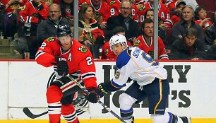&bdquo;Blackhawks&ldquo; ir &bdquo;Blues&ldquo; rungtynės