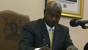 Ugandos prezidentas Yoweri Museveni