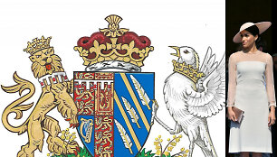 Sasekso hercogienės Meghan herbas