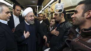 Irano prezidentas Hassanas Rouhani