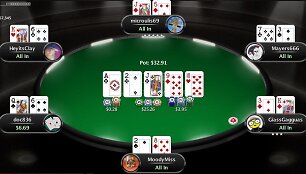 100 milijardinis padalijimas &bdquo;PokerStars&ldquo; kambaryje