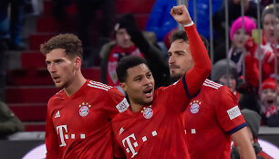Miuncheno &bdquo;Bayern&ldquo; ir Leonas Goretzka.