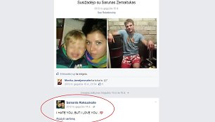 Samanta Rakauskaitė per  „Facebook“ paskelbė apie sužadėtuves su Šarūnu