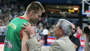 Mindaugas Žukauskas ir Vladas Garastas 2006 metais