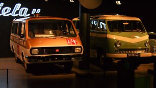 Mikroautobusas &bdquo;Latvija&ldquo; (RAF) Rygos automobilių muziejuje